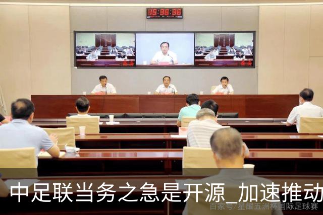 中足联当务之急是开源 加速推动中国足球职业化